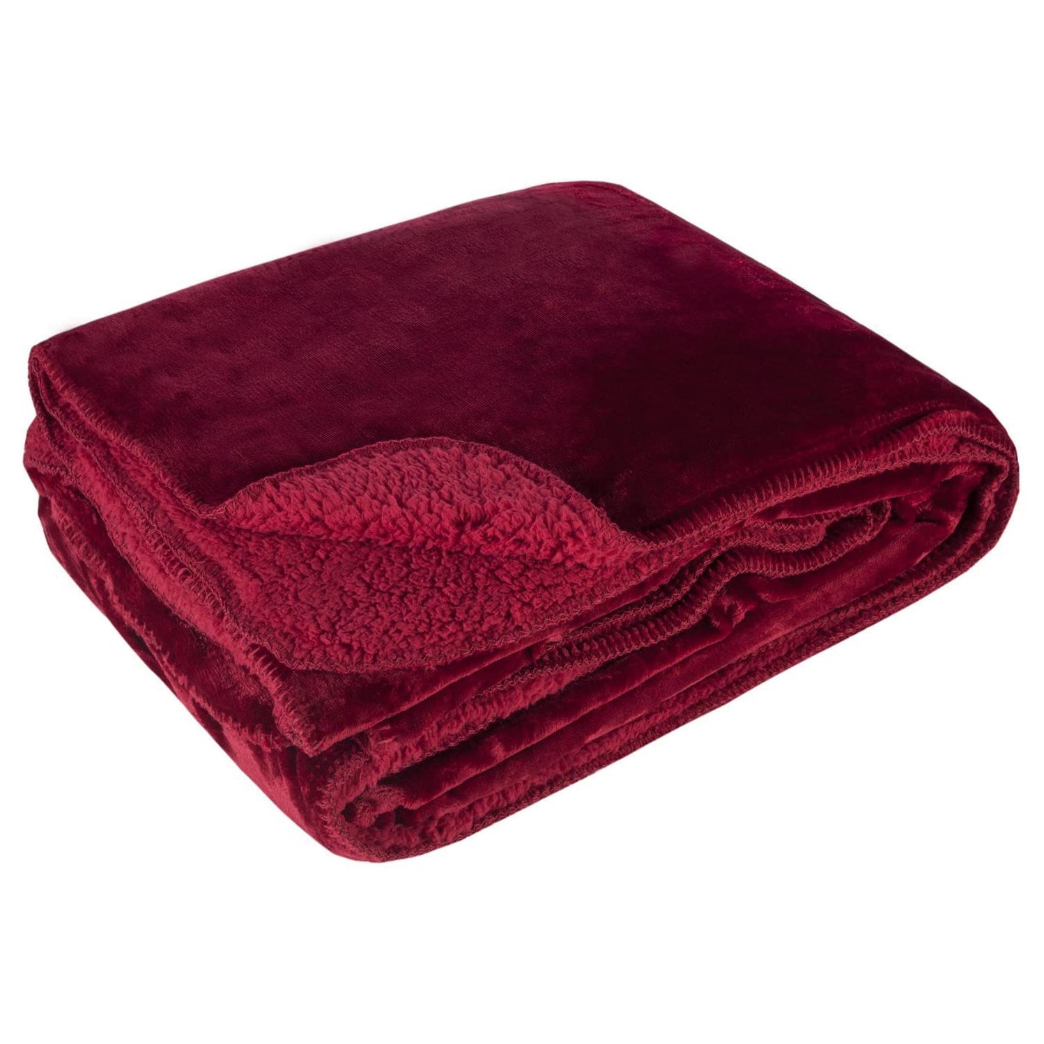 Scarlet Softest Fleece Throw - The Nancy Smillie Shop - Art, Jewellery & Designer Gifts Glasgow