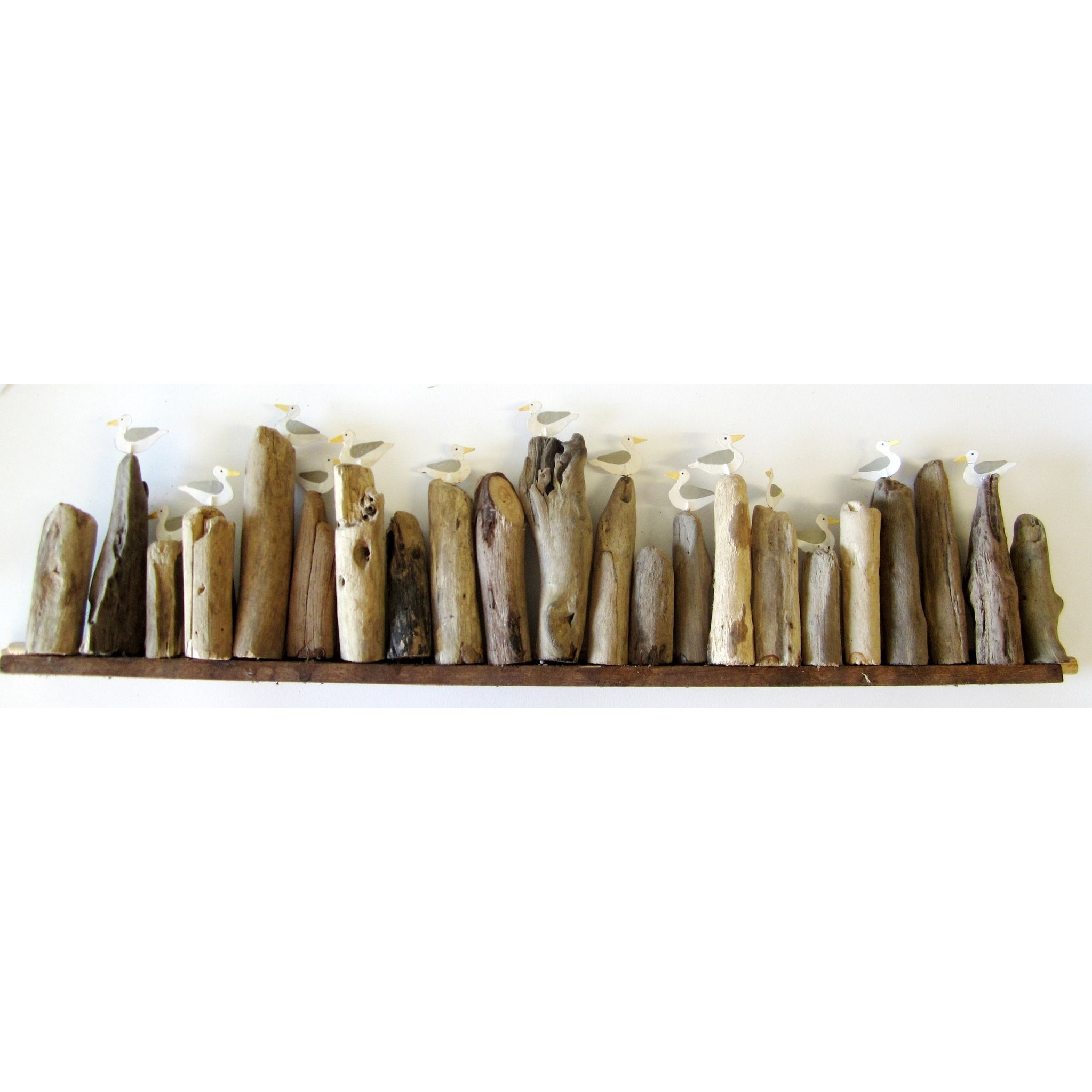 Seagulls On Driftwood - The Nancy Smillie Shop - Art, Jewellery & Designer Gifts Glasgow