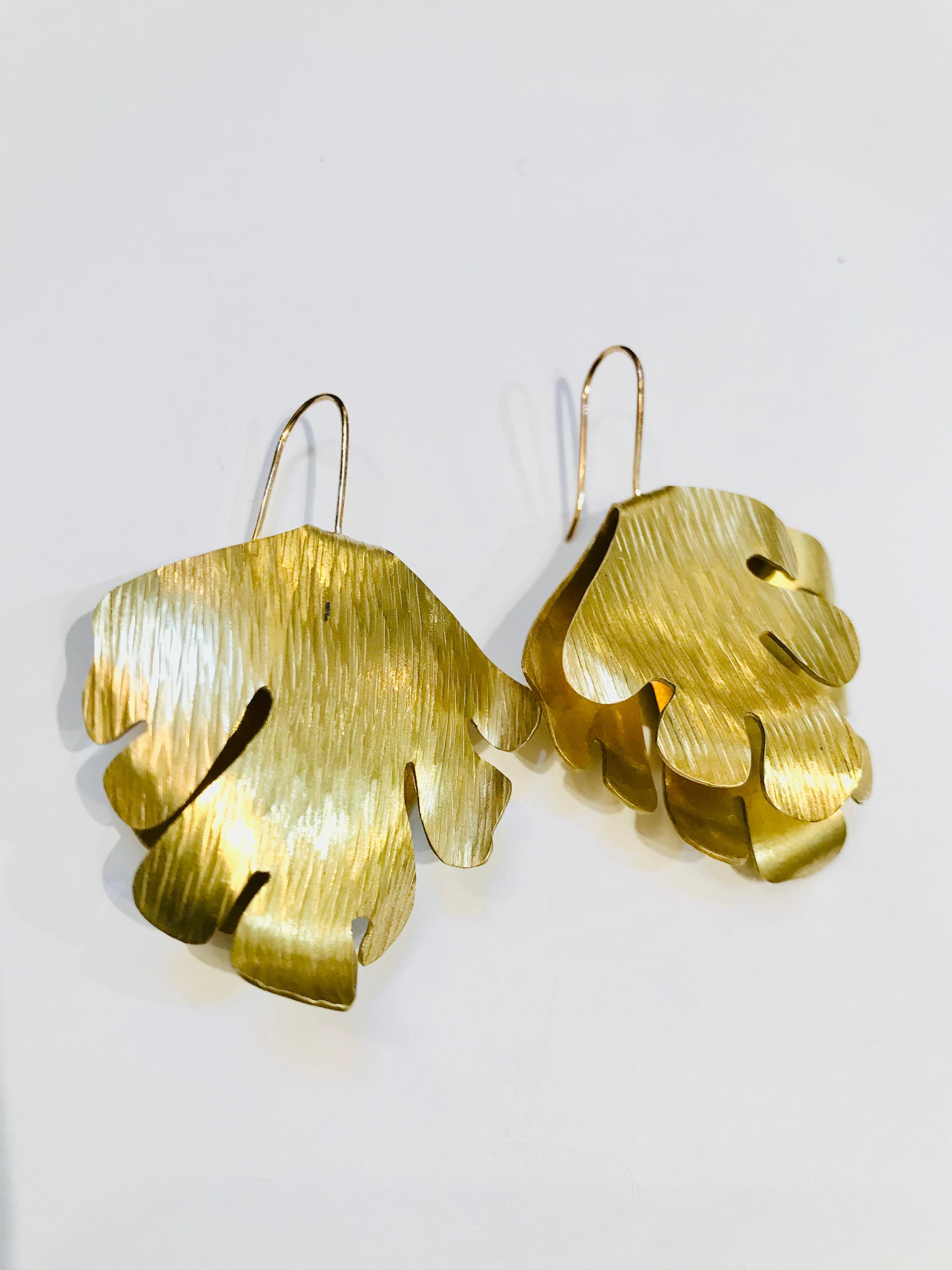 Seaweed Wave Earrings - The Nancy Smillie Shop - Art, Jewellery & Designer Gifts Glasgow