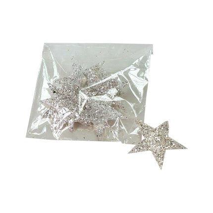 Set of 12 Glitter Stars - The Nancy Smillie Shop - Art, Jewellery & Designer Gifts Glasgow