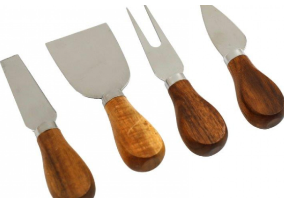 Set of 4 Cheese Knifes | The Nancy Smillie Shop - Art, Jewellery & Designer Gifts Glasgow Scotland