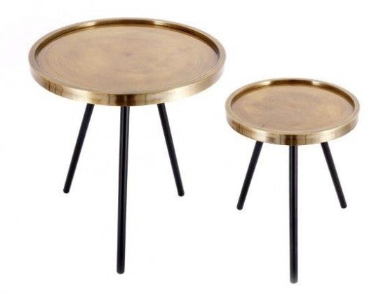Set Of Two Iron Tables - The Nancy Smillie Shop - Art, Jewellery & Designer Gifts Glasgow