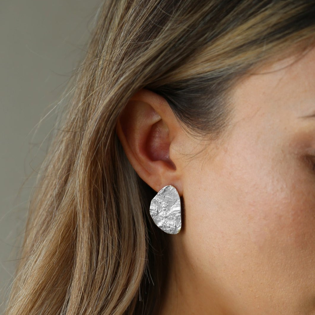 Silver Cloud Earrings - The Nancy Smillie Shop - Art, Jewellery & Designer Gifts Glasgow