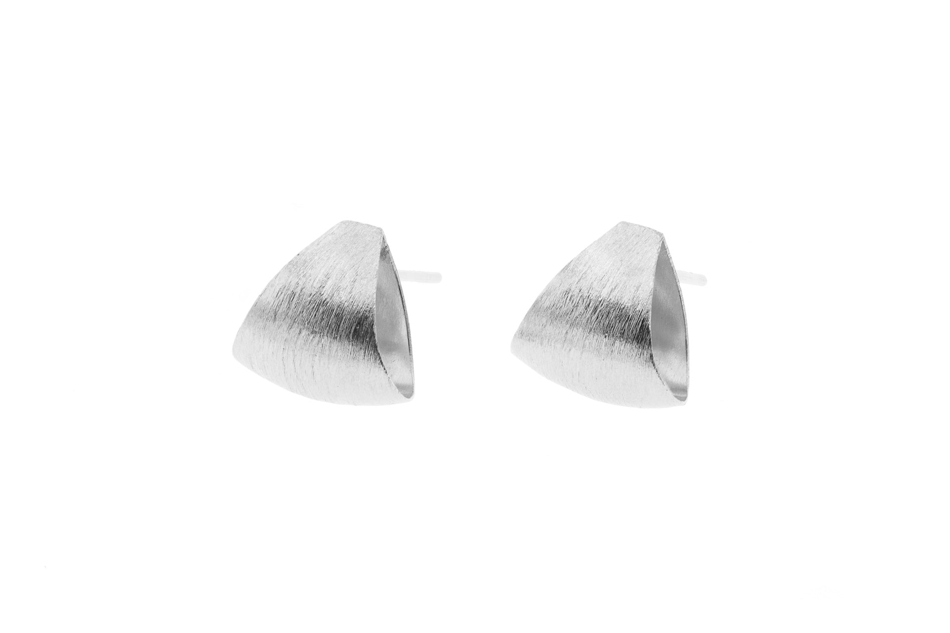 Silver Curl Studs - The Nancy Smillie Shop - Art, Jewellery & Designer Gifts Glasgow
