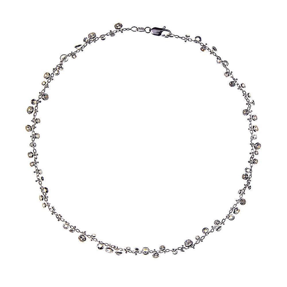 Silver CZ Necklace - The Nancy Smillie Shop - Art, Jewellery & Designer Gifts Glasgow