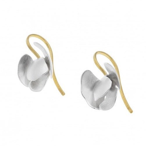silver orchid earring - The Nancy Smillie Shop - Art, Jewellery & Designer Gifts Glasgow