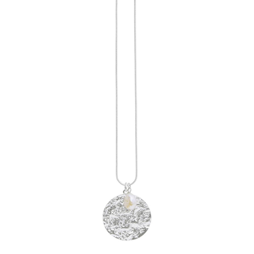 Silver Plated Amber Necklace - The Nancy Smillie Shop - Art, Jewellery & Designer Gifts Glasgow