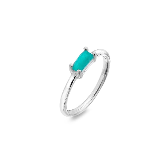 Silver Ring Amazonite Ring - The Nancy Smillie Shop - Art, Jewellery & Designer Gifts Glasgow