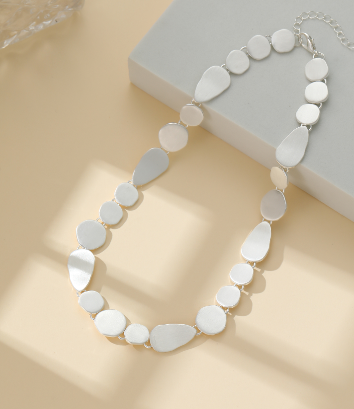 Silver Short Necklace | The Nancy Smillie Shop - Art, Jewellery & Designer Gifts Glasgow Scotland