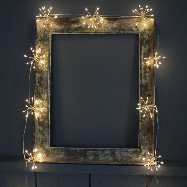 Silver Starburst Chain Lights - The Nancy Smillie Shop - Art, Jewellery & Designer Gifts Glasgow