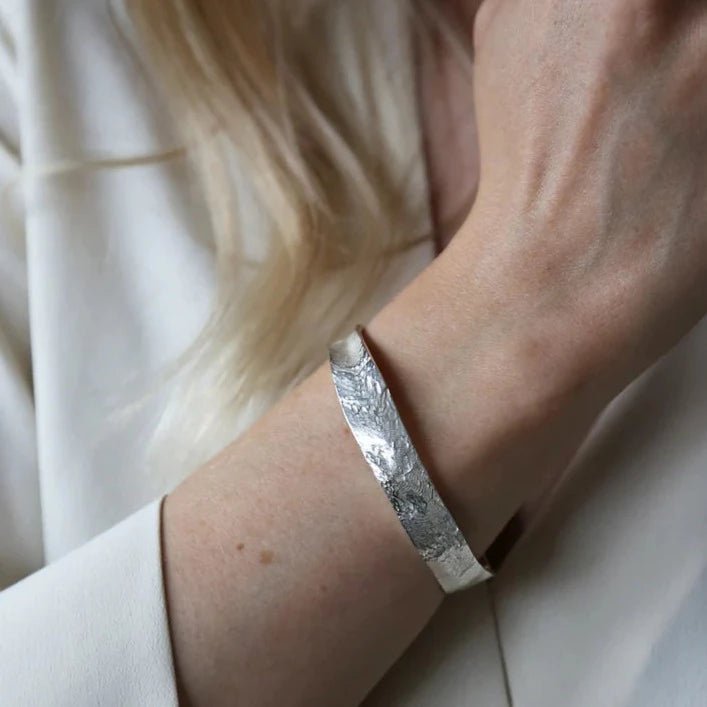 Silver Voyage Bangle - The Nancy Smillie Shop - Art, Jewellery & Designer Gifts Glasgow