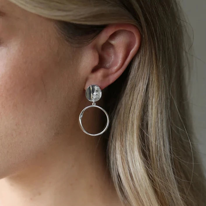 Silver Wonder Earrings - The Nancy Smillie Shop - Art, Jewellery & Designer Gifts Glasgow