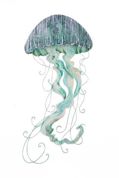Single Jellyfish Wall Art - The Nancy Smillie Shop - Art, Jewellery & Designer Gifts Glasgow
