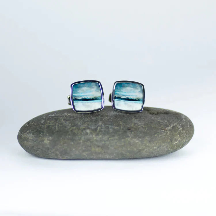 Skye Cufflinks - The Nancy Smillie Shop - Art, Jewellery & Designer Gifts Glasgow