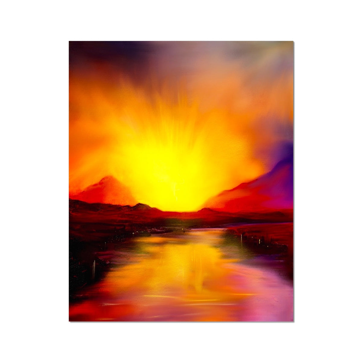 Skye Sunset Artist Proof Collector Print - All Art Prints - Scotland