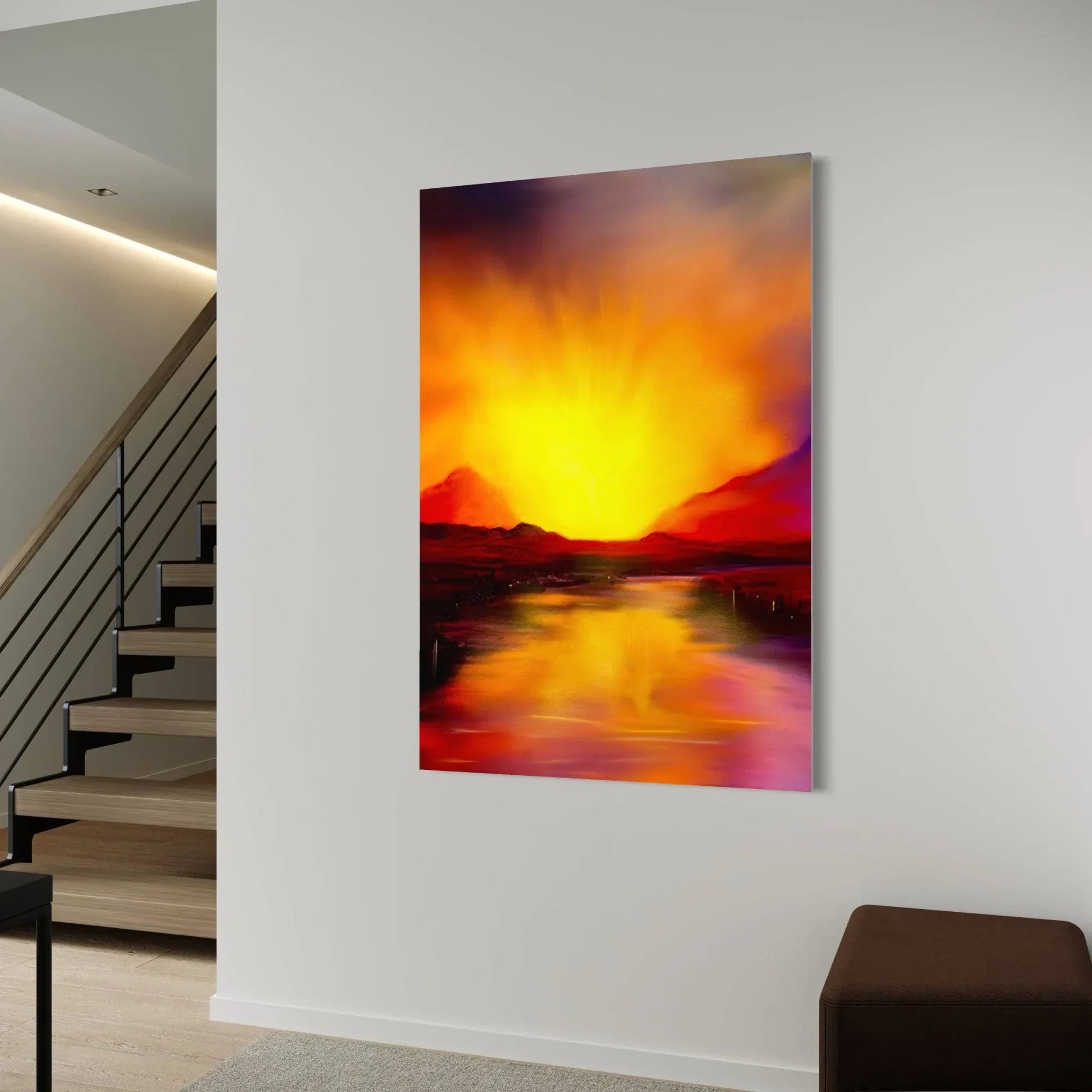 Skye Sunset  | Statement Interior Wall Art from Scotland