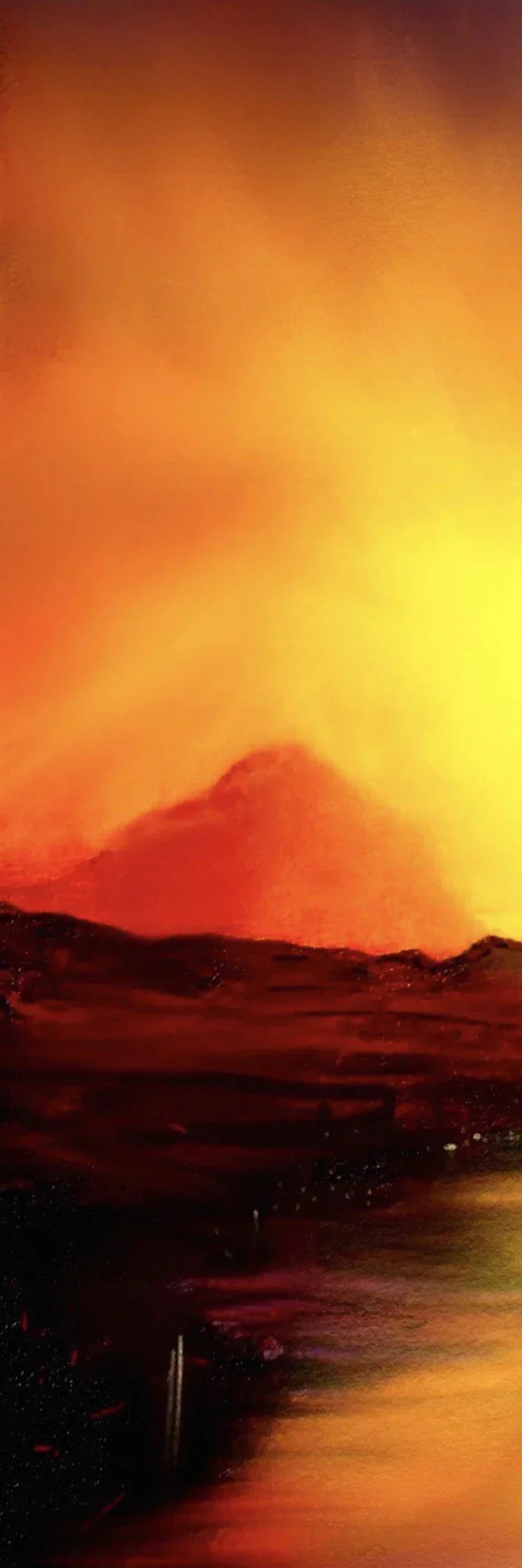 Skye Sunset Triptych | Statement Interior Wall Art from Scotland - All Prints