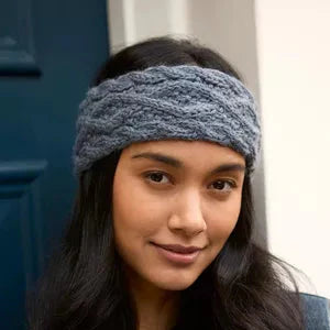 Slate Blue Enniskerry Headband - Hats - Scotland