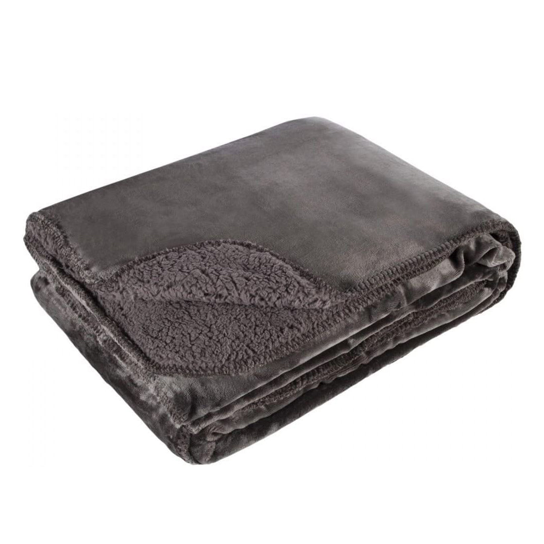 Slate Grey Softest Fleece Throw - The Nancy Smillie Shop - Art, Jewellery & Designer Gifts Glasgow