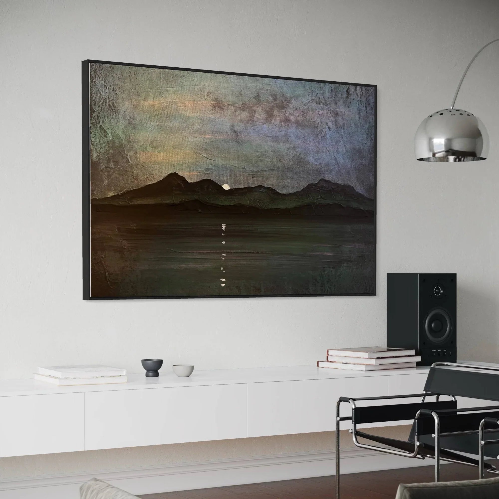 The Sleeping Warrior Moonlight Arran  | Statement Interior Wall Art from Scotland