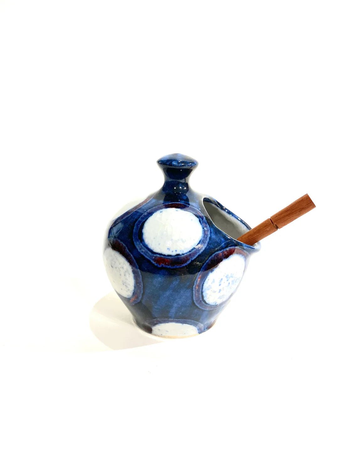Spots Small Salt Pig - The Nancy Smillie Shop - Art, Jewellery & Designer Gifts Glasgow