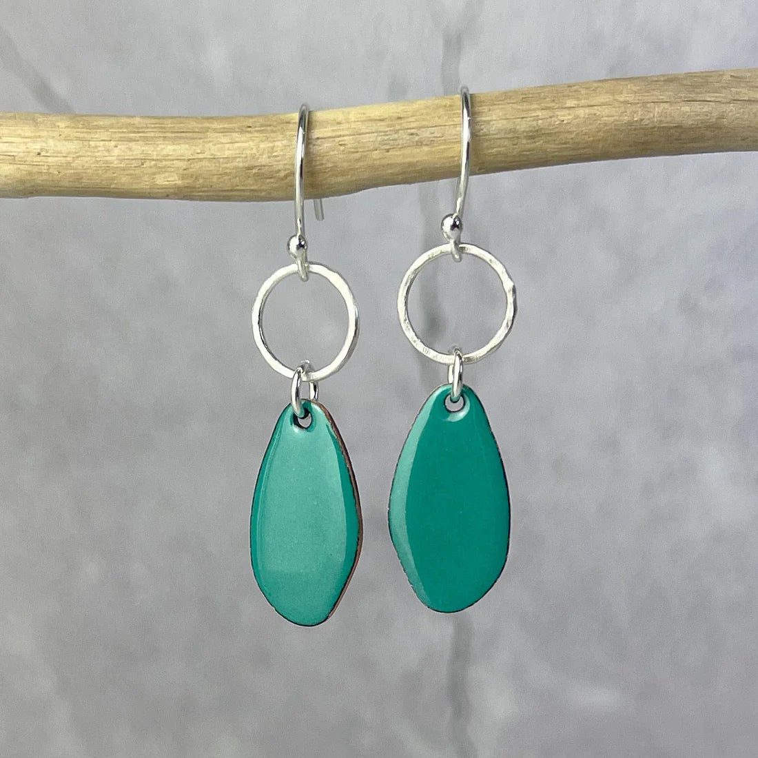 Spruce Pebble Earrings