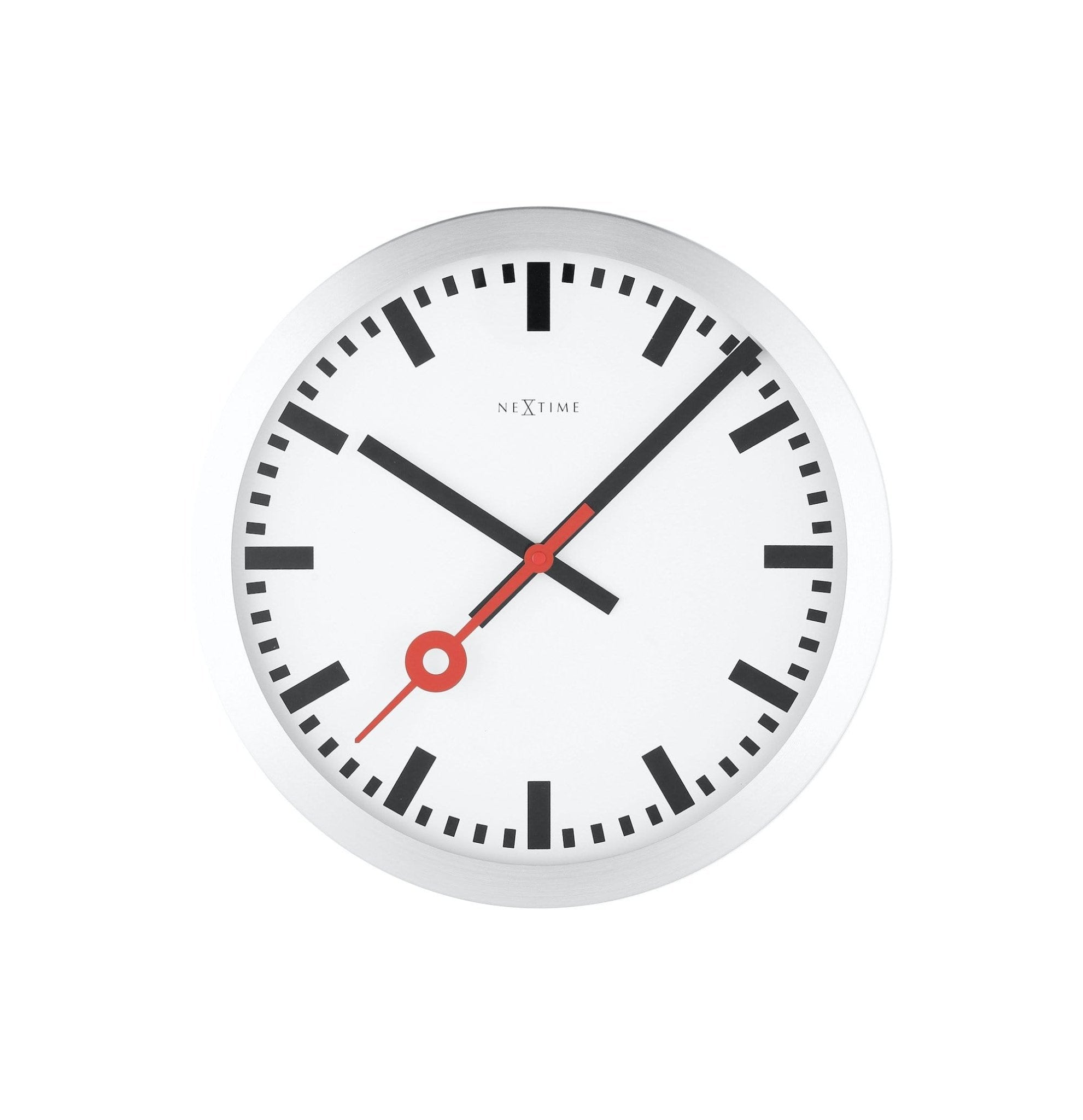 Station Stripe Clock 19cm - The Nancy Smillie Shop - Art, Jewellery & Designer Gifts Glasgow