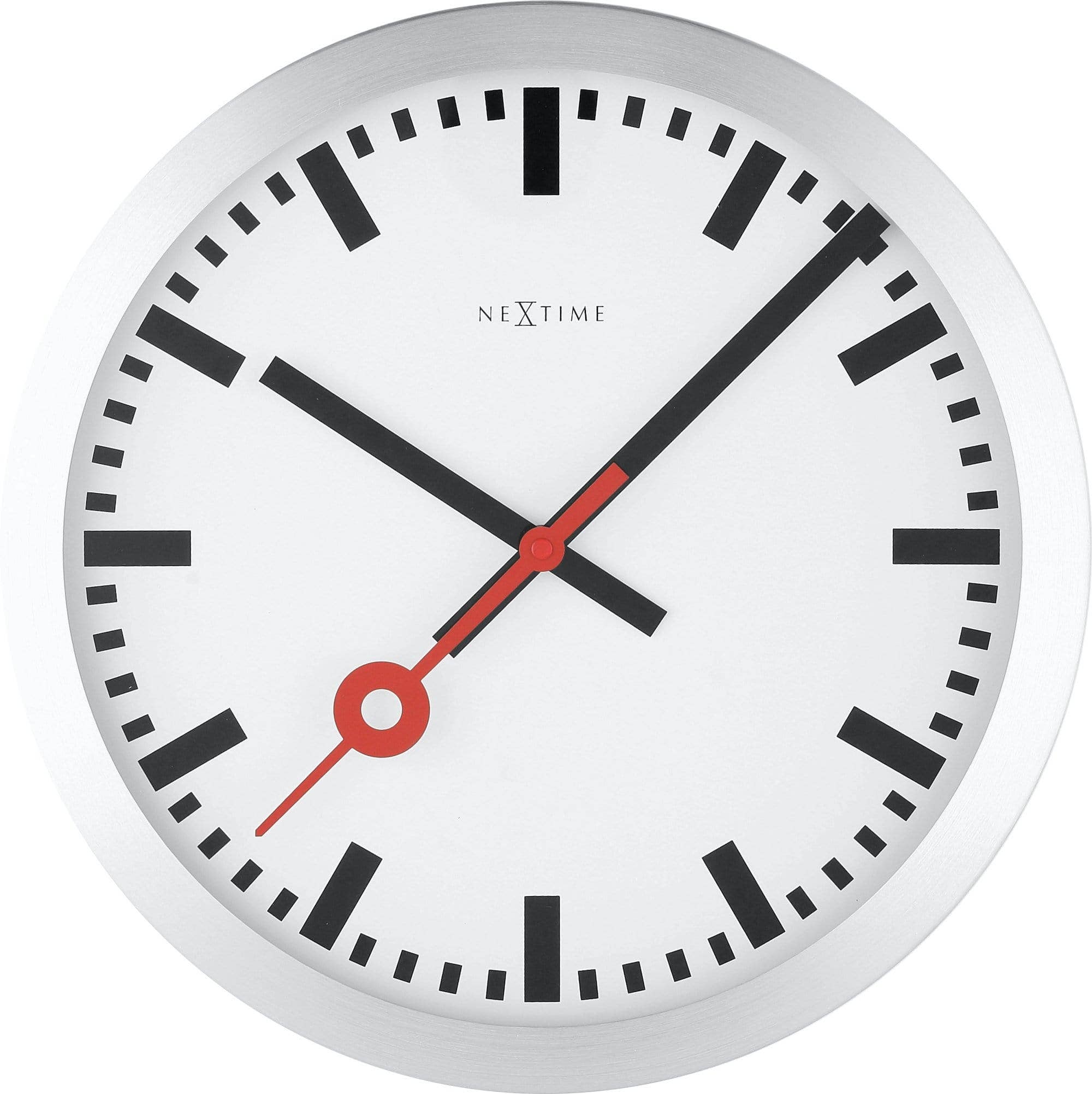 Station Stripe Clock 19cm - The Nancy Smillie Shop - Art, Jewellery & Designer Gifts Glasgow