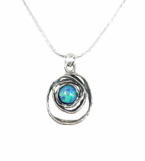 Swirl Design Pendant - The Nancy Smillie Shop - Art, Jewellery & Designer Gifts Glasgow