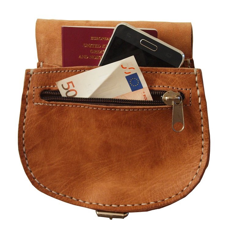 Tan Half Moon Saddle Bag - The Nancy Smillie Shop - Art, Jewellery & Designer Gifts Glasgow