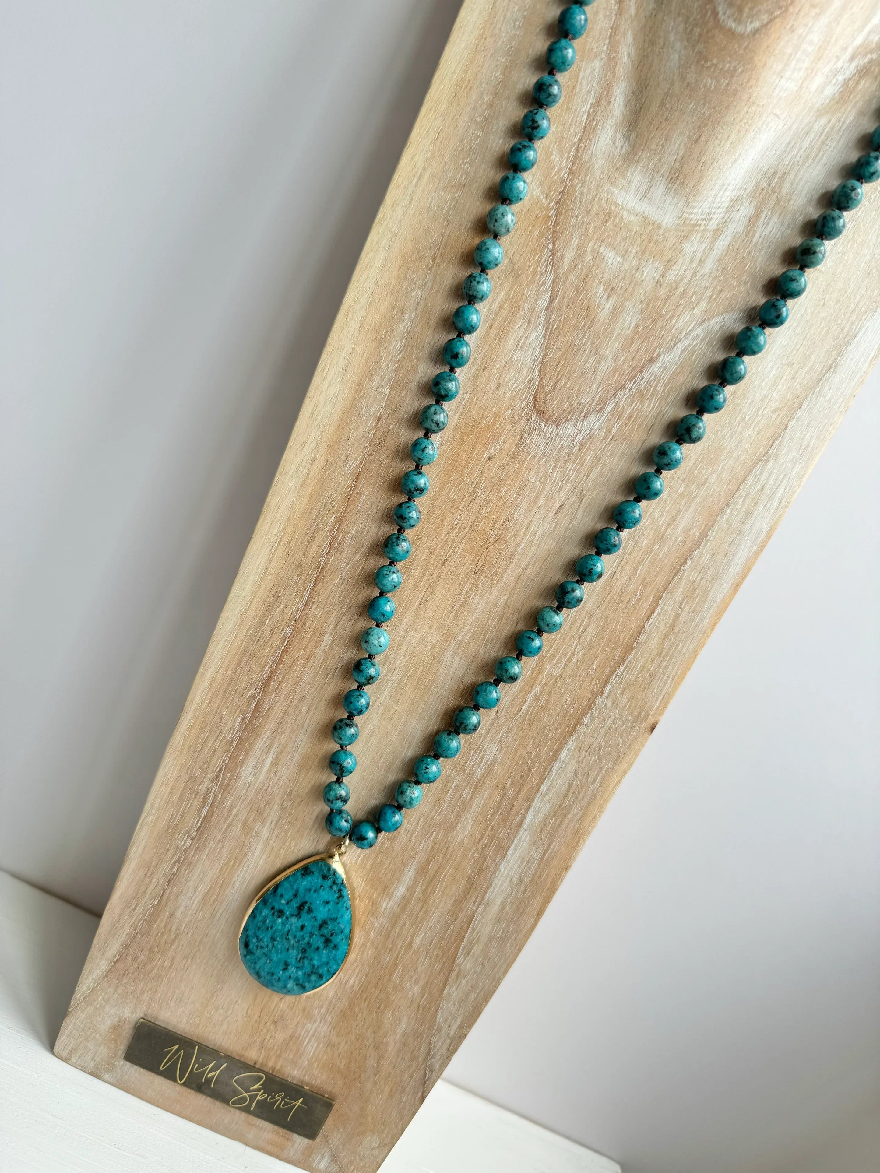 Teal Arlo Necklace - Jewellery - Scotland