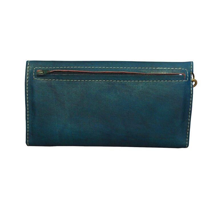Teal Decorative Purse - The Nancy Smillie Shop - Art, Jewellery & Designer Gifts Glasgow