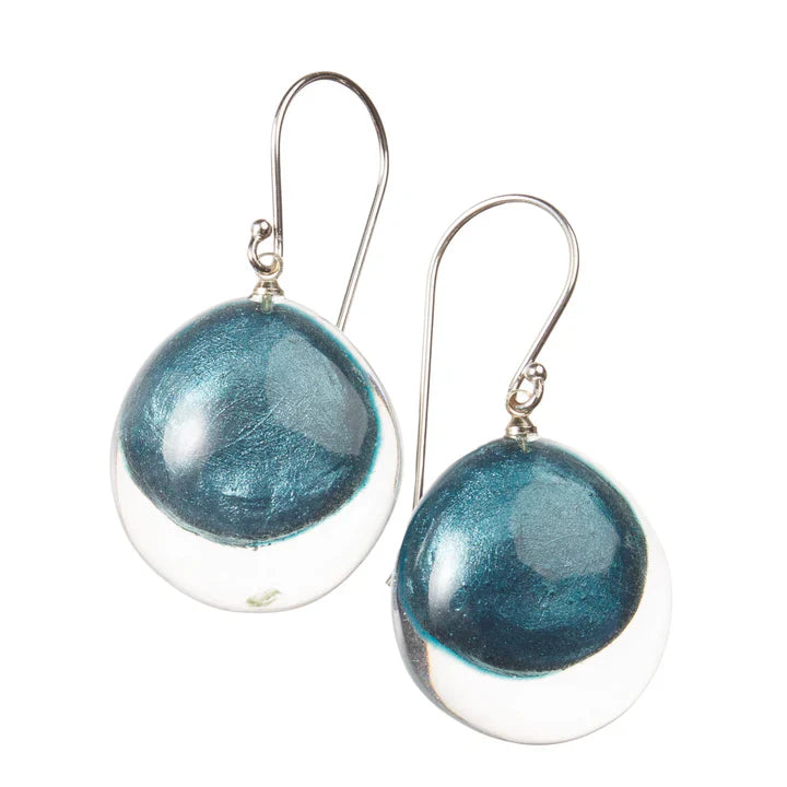 Teal Earrings - Jewellery - Scotland