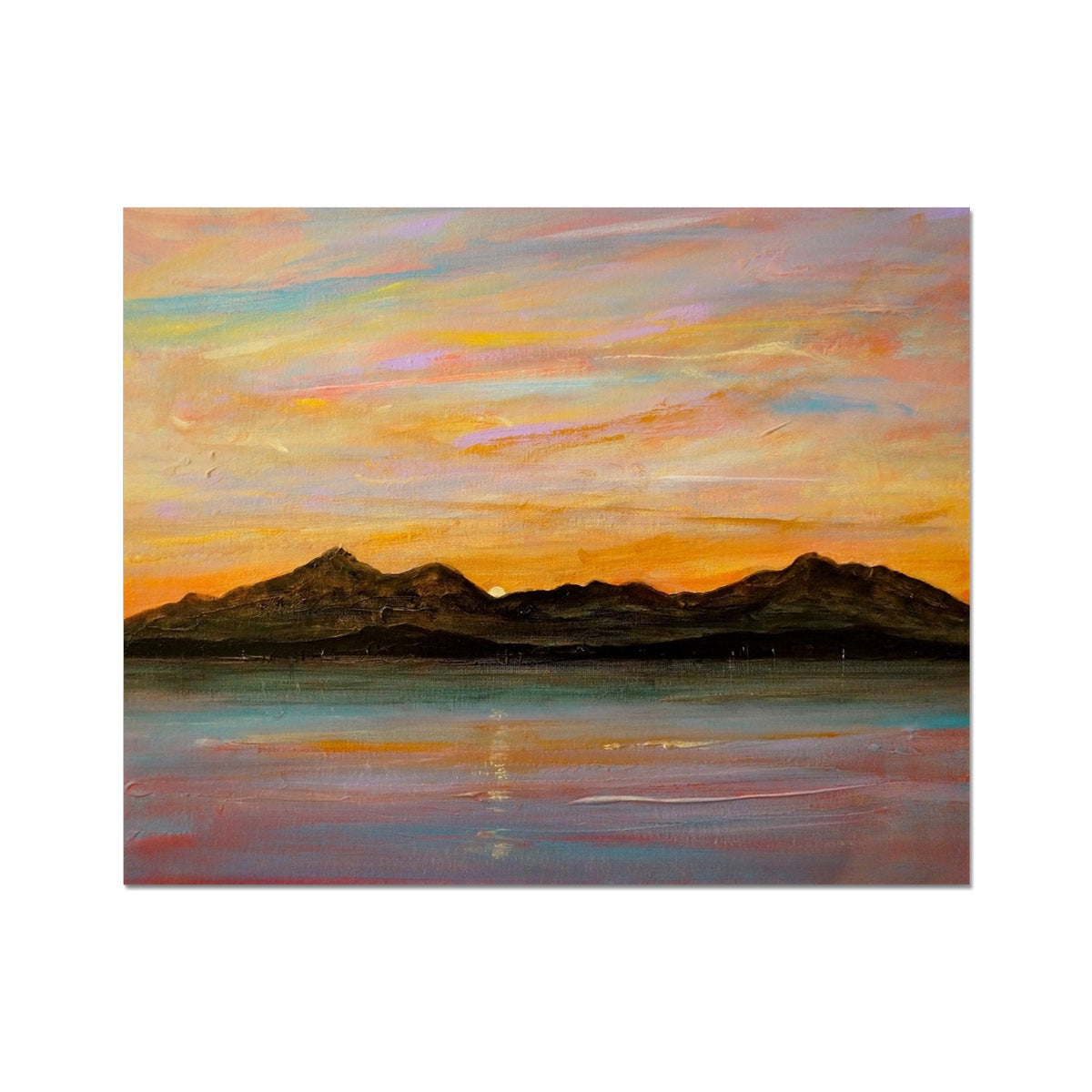 The Sleeping Warrior Arran Artist Proof Collector Print - All Art Prints - Scotland