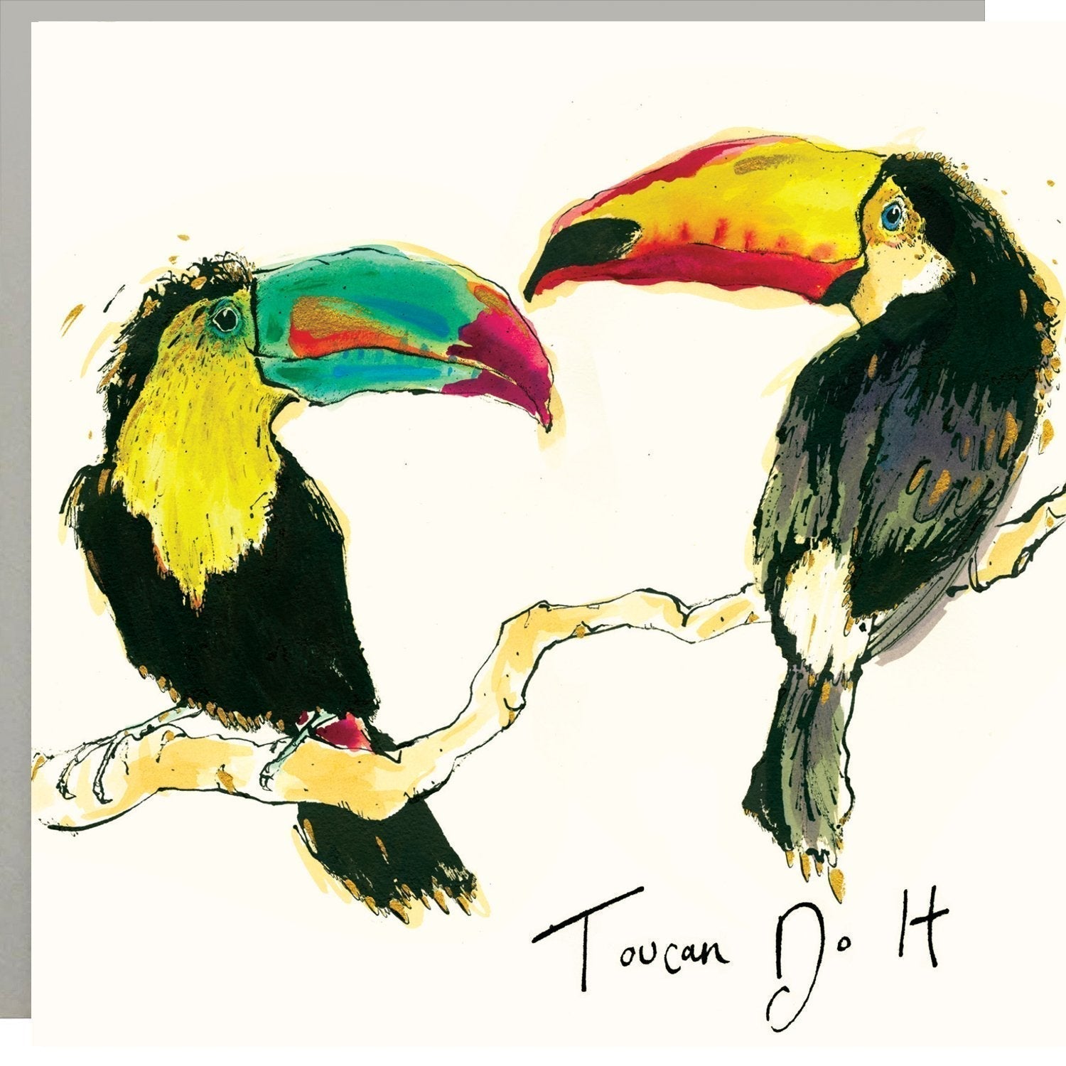 "Toucan Do It" Card - The Nancy Smillie Shop - Art, Jewellery & Designer Gifts Glasgow