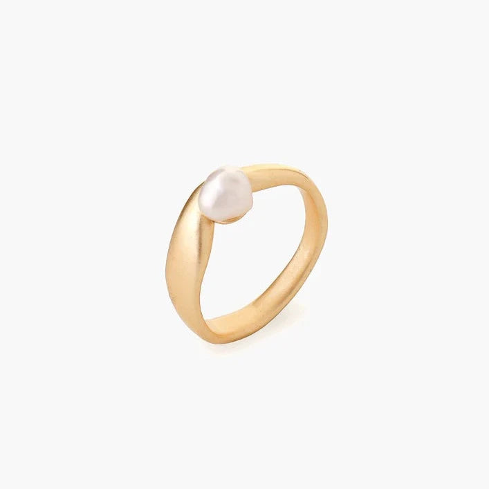 Tranquil Ring Gold - The Nancy Smillie Shop - Art, Jewellery & Designer Gifts Glasgow