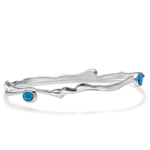 Trio Of Opalites Bangle | The Nancy Smillie Shop - Art, Jewellery & Designer Gifts Glasgow Scotland