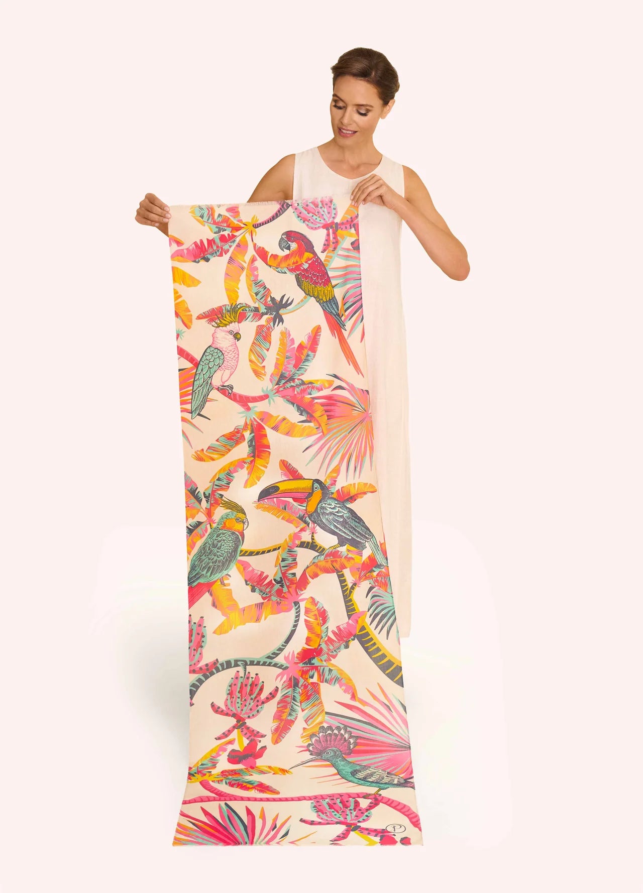 Tropical Paradise Cotton Scarf