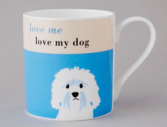 Turquoise Cavapoo Mug - The Nancy Smillie Shop - Art, Jewellery & Designer Gifts Glasgow