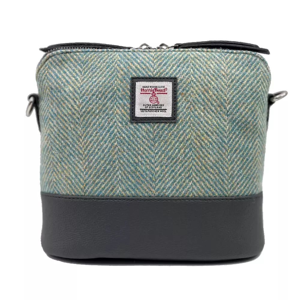 Turquoise Square Shoulder Bag | The Nancy Smillie Shop - Art, Jewellery & Designer Gifts Glasgow Scotland