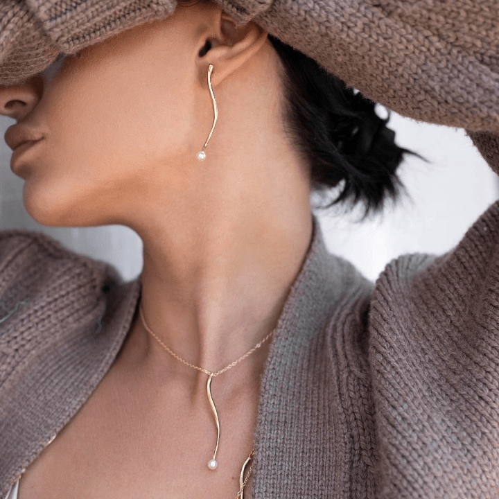 Twist Earrings - The Nancy Smillie Shop - Art, Jewellery & Designer Gifts Glasgow