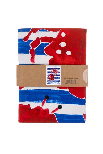 Two Old Crabs T-Towel - Gifts - Scotland