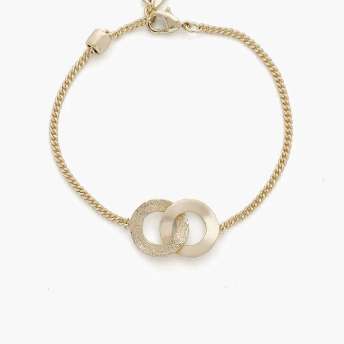 Unity Bracelet Gold - The Nancy Smillie Shop - Art, Jewellery & Designer Gifts Glasgow