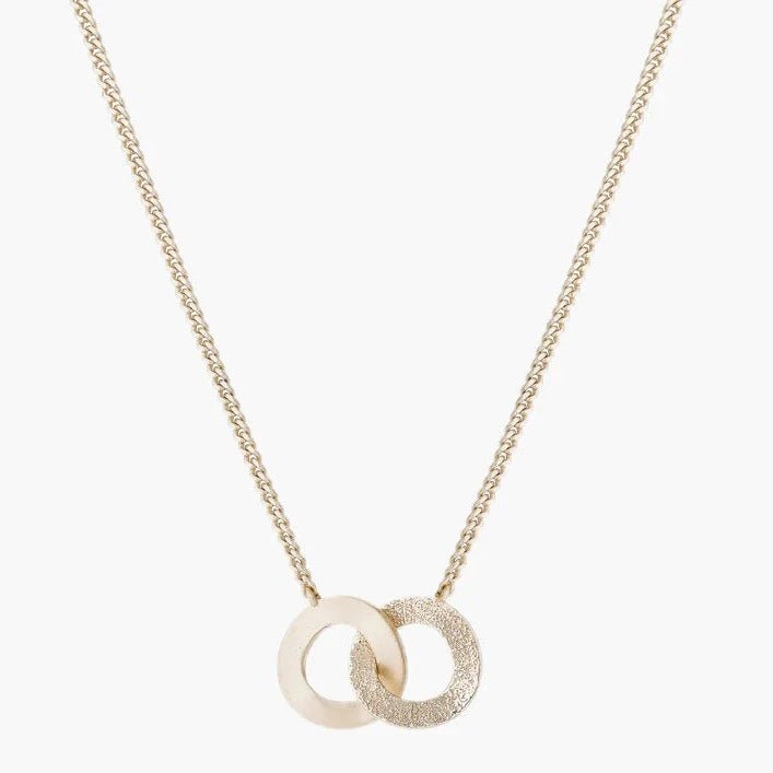 Unity Necklace Gold - The Nancy Smillie Shop - Art, Jewellery & Designer Gifts Glasgow