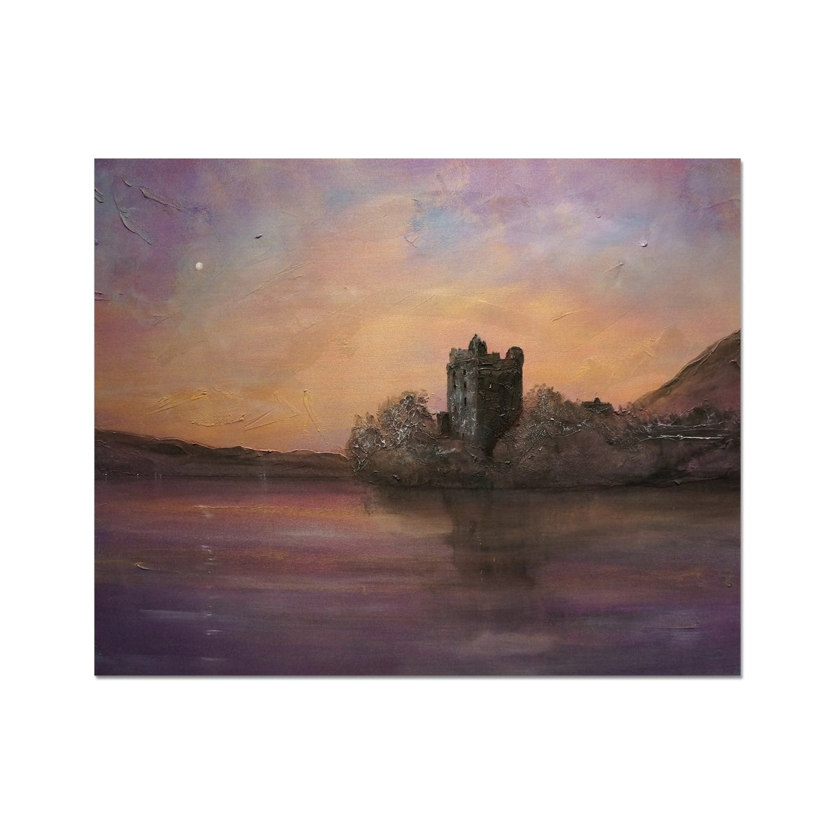 Urquhart Castle Moonlight Artist Proof Collector Print - All Art Prints - Scotland