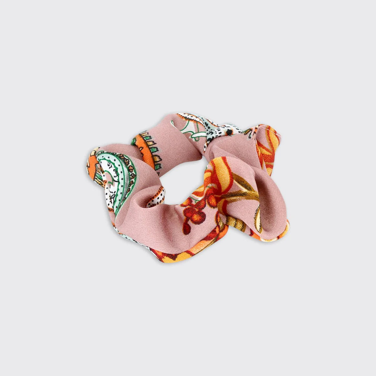 Vintage Floral Scrunchie | The Nancy Smillie Shop - Art, Jewellery & Designer Gifts Glasgow Scotland