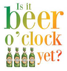 was 2.35 Beer O'Clock Card - The Nancy Smillie Shop - Art, Jewellery & Designer Gifts Glasgow