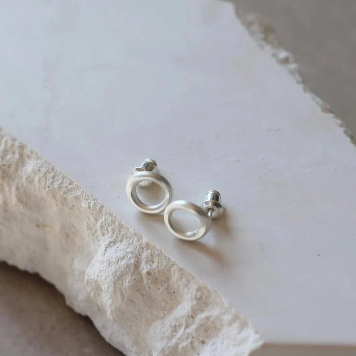 Wave Earrings Silver - The Nancy Smillie Shop - Art, Jewellery & Designer Gifts Glasgow
