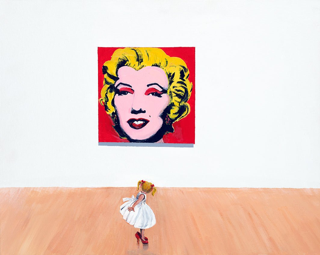 "When I Grow Up..." Marilyn Monroe Framed Print - The Nancy Smillie Shop - Art, Jewellery & Designer Gifts Glasgow