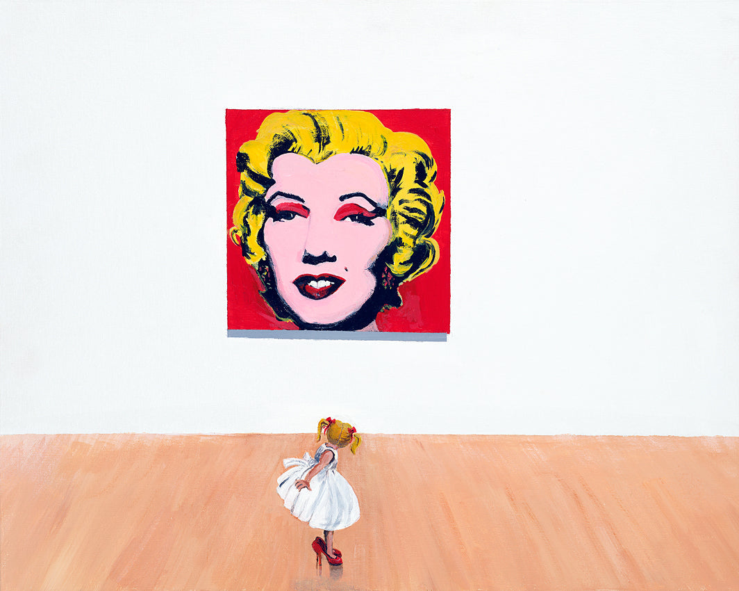 "When I Grow Up..." Marilyn Monroe Framed Print - The Nancy Smillie Shop - Art, Jewellery & Designer Gifts Glasgow